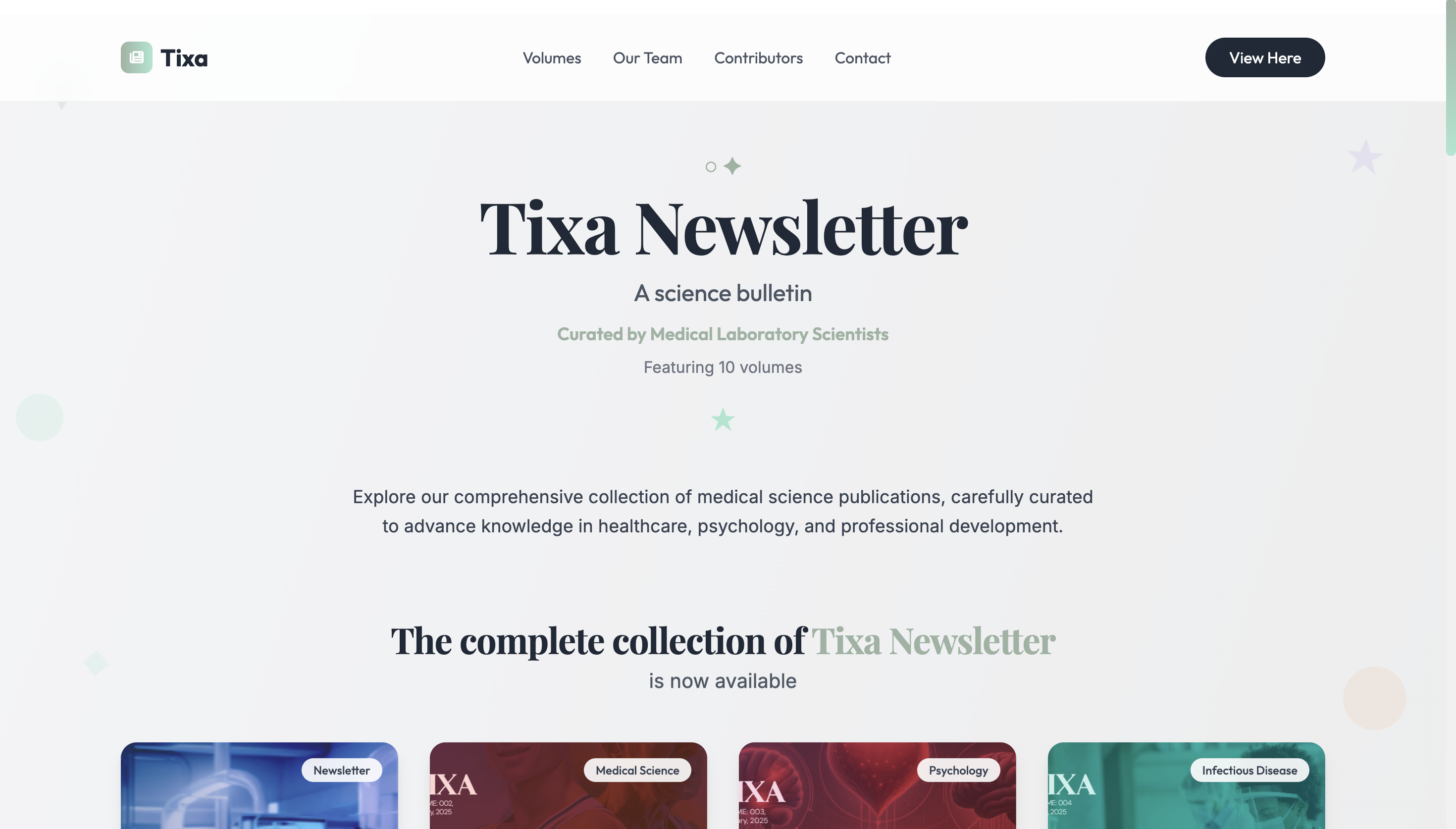Tixa Newsletter